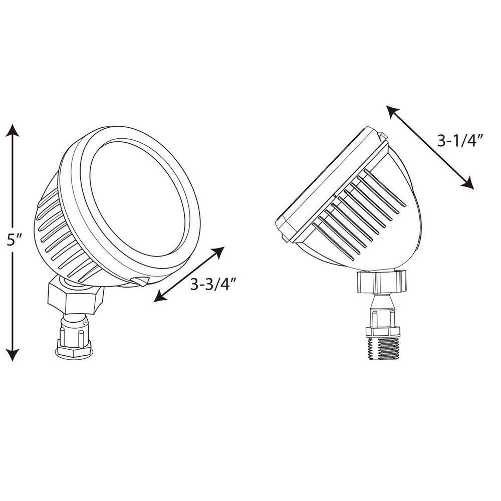 LED Swivel Security/Flood Light Head
