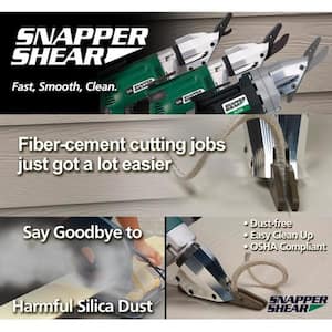 Metal Snapper Shear 4.8 Amp Corded Fiber Cement Backer Board Siding Shear
