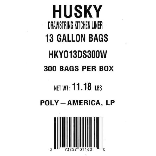 Poly America Husky 18 Gallon Drawstring Compactor Bags Review