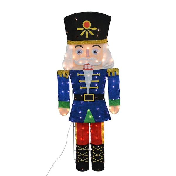 Candy Cane Lane 60 in. 2D Nutcracker Yard Decor