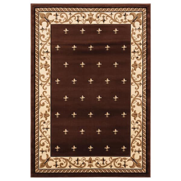 Bristol Wington Brown 2 ft. 7 in. x 4 ft. 2 in. Area Rug