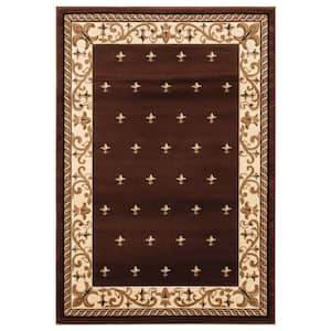 Bristol Wington Brown 5 ft. 3 in. x 7 ft. 6 in. Area Rug