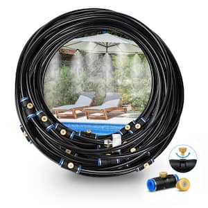 Upgrade 3/4 in. 62 ft. Misting Cooling System for Outdoor Patio