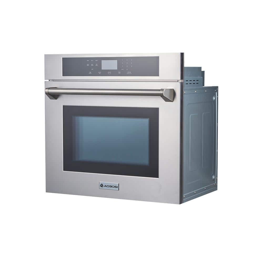 Sunmaki 30 in. Single Deluxe Wall Oven with Convection Self-Cleaning in Stainless Steel