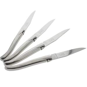 Laguiole 4-Piece Connoisseur Stainless Steel Steak Knives