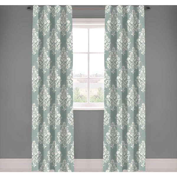 A1 Home Collections A1HC Designer Organic Cotton Construction Rod Pocket with Hidden Tab Curtain Panel