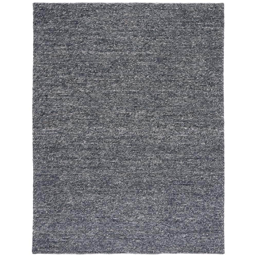 SAFAVIEH Natura NAT620H Handwoven Dark Grey Rug 8' x 10' 