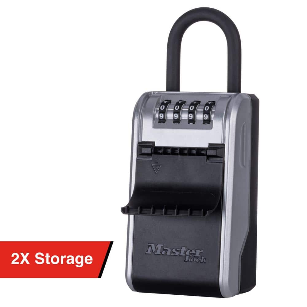 Master Lock Large Key Lockbox, Combination Dials, Removable Shackle