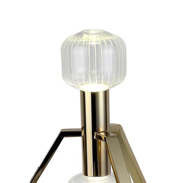 Golden Geometric Halo Table Or Desk Lamp Golden Geometric Halo Table Or Desk Lamp