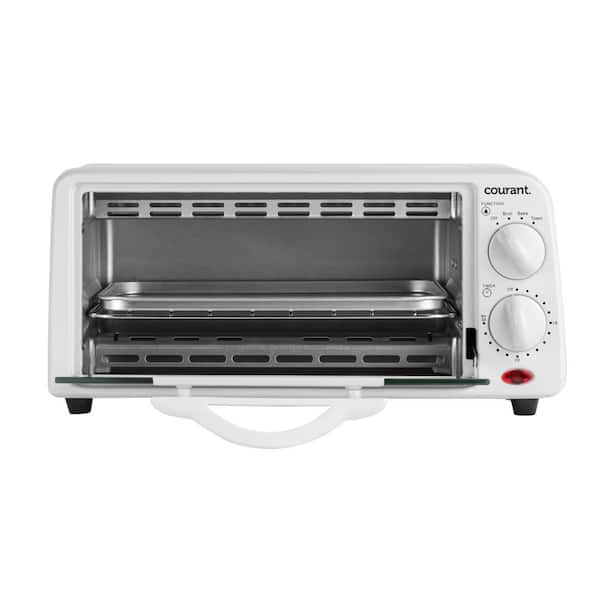 Courant TO621K Compact Toaster Oven Black 