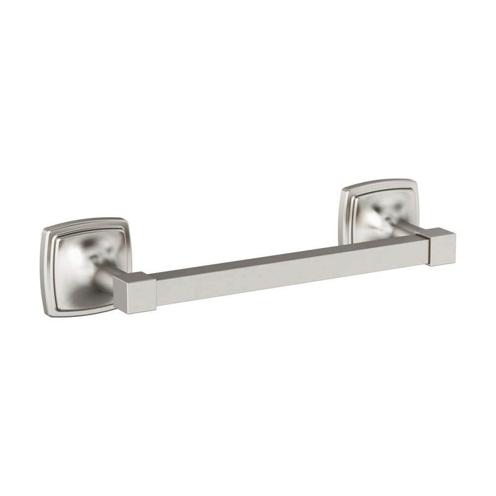 Stature 8 in. Wall Mounted Towel Bar in Brushed Nickel price history on PriceWatchPro