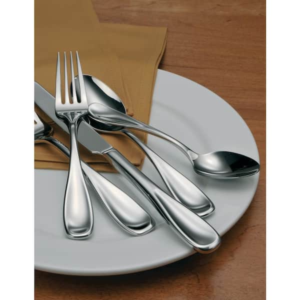 Voss II 18/0 Stainless Steel Table Forks, European Size (Set of 12)