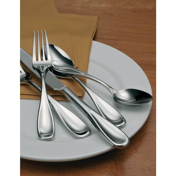 Choice Windsor 7 5/8 18/0 Stainless Steel Tablespoon / Serving Spoon -  12/Case