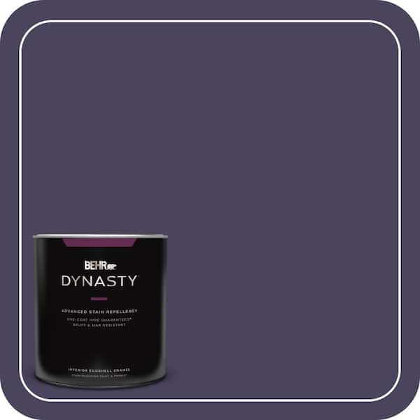 BEHR DYNASTY 1 qt. #S-H-640 Purple Blanket Eggshell Enamel Interior Stain-Blocking Paint and Primer