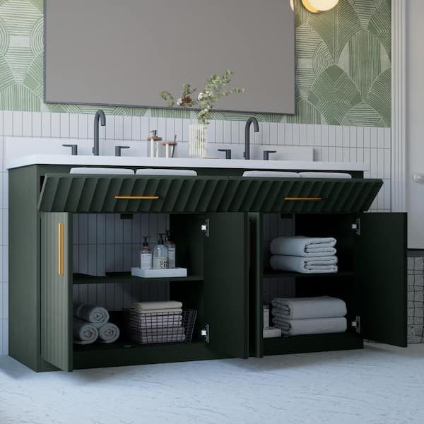 Norre Double Bathroom Vanity (60–72)