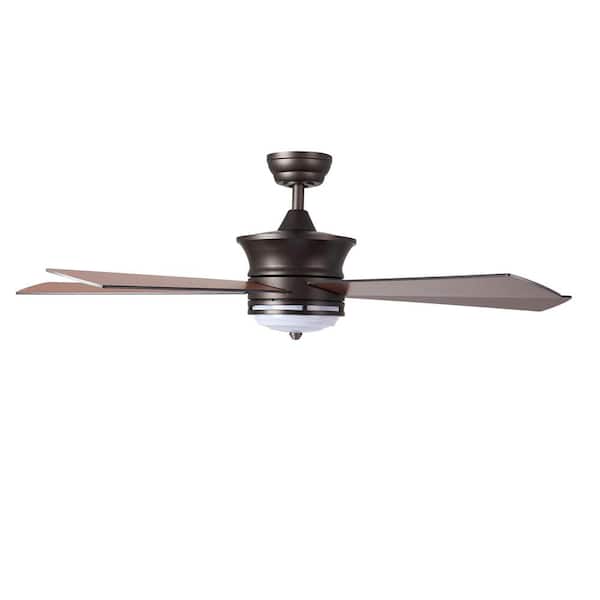 Merra 52 In Integrated Led Natural, Avion Remote Control For Ceiling Fan