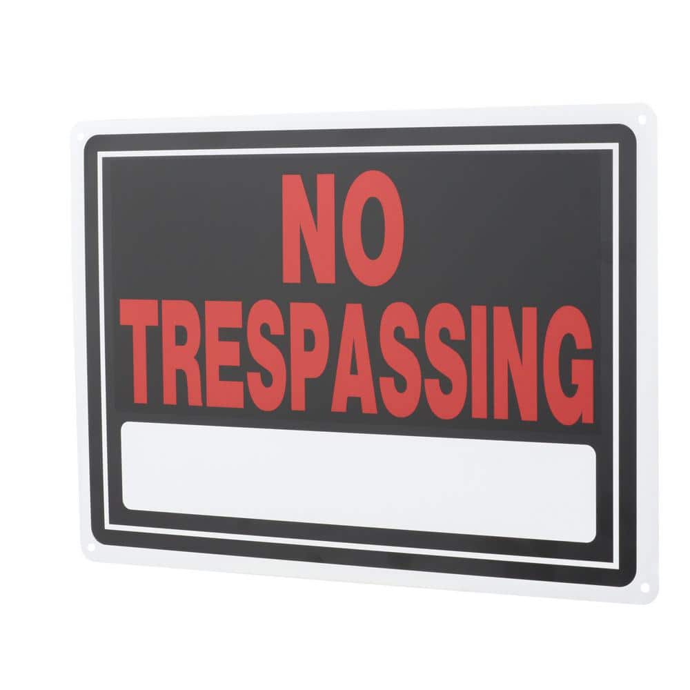 10 in. x 14 in. Aluminum No Trespassing Sign price history on PriceWatchPro