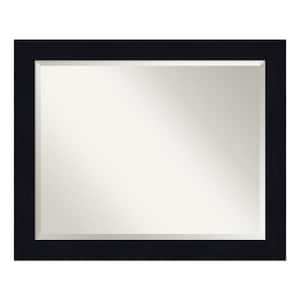 Medium Rectangle Distressed Navy Beveled Glass Modern Mirror (26.25 in. H x 32.25 in. W)