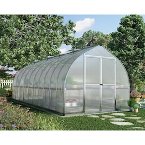 Bella 8 ft. x 20 ft. Silver/Diffused DIY Greenhouse Kit