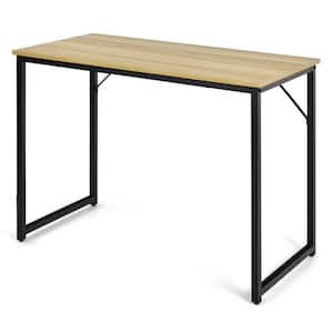 Brookside Delle Industrial 40-in Gray Classic Computer Desk in the Desks  department at