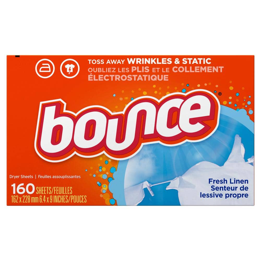 UPC 037000052753 product image for Fresh Linen Scent Dryer Sheets (160-Count) | upcitemdb.com