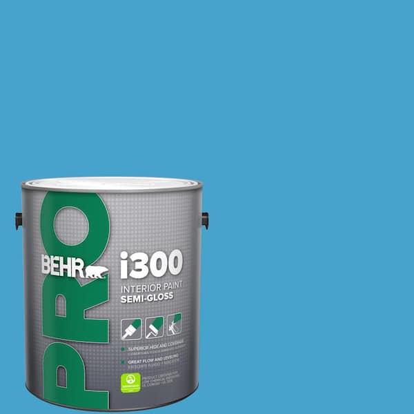 BEHR PRO 1 gal. #540B-6 Sea Ridge Semi-Gloss Interior Paint