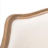 Baxton Studio Charlemagne 28 in. Beige/Brown Upholstered Fabric Arm Chair 28862-5486-HD