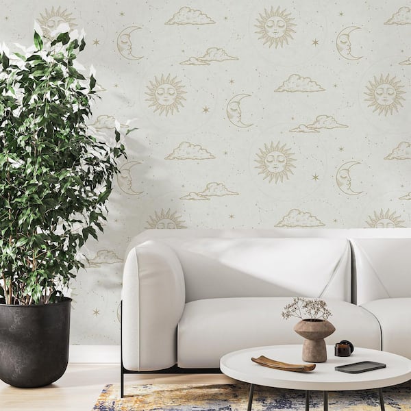 Transform Celestial Cream Peel & Stick Wallpaper