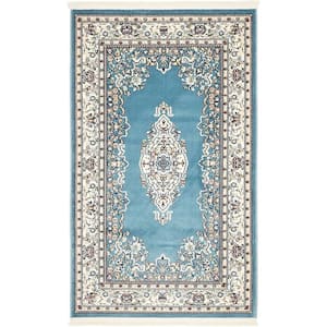 Narenj Windsor Blue 3' 0 x 5' 0 Area Rug