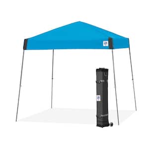 Vista Series 10 ft. x 10 ft. Splash Instant Canopy Pop Up Tent with Gray Angled Legs with Roller Bag