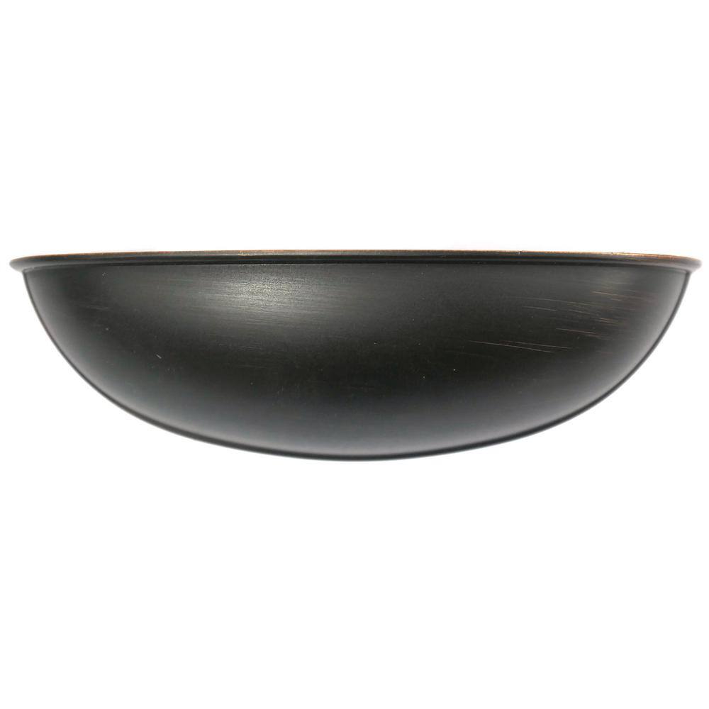 Oil Rubbed Bronze Modern Cup Pull Handle with Mounting Hardware