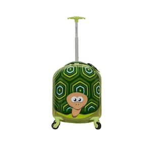 17 in. Jr. Kids' My First Polycarbonate Hardside Spinner Luggage, Turtle