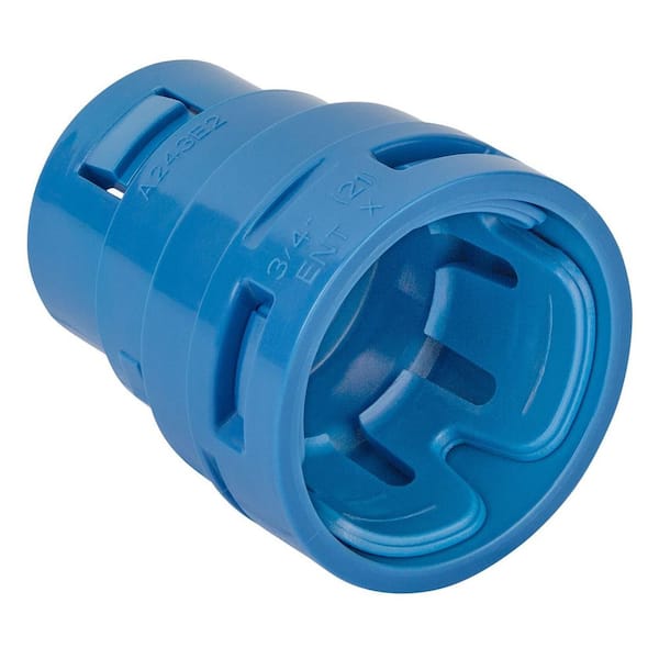 Carlon 3/4 in. Polycarbonate ENT 2-Piece Snap-In Adapter A253E2