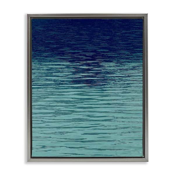 Stupell Industries Shadow on Sea Ripples by Maggie Olsen Gray Floater ...