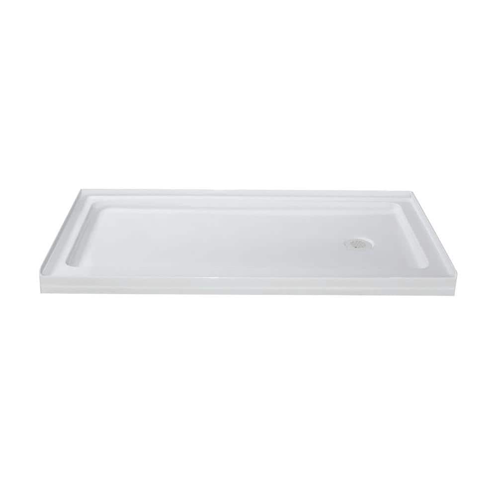 Moselle 60" x 77.5" Clear Tempered Glass Frameless Sliding Shower Door