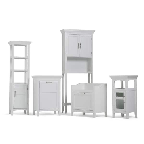 Avington 15 .W x 29.9 in. H Floor Storage Bath Cabinet in Pure White