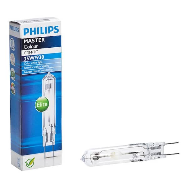 Philips MasterColor CDM 35-Watt T4 Ceramic Metal Halide High Intensity Discharge HID Light Bulb