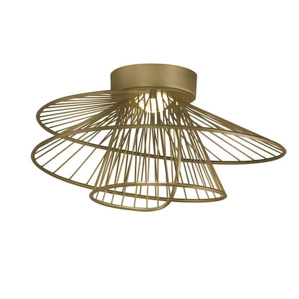 Maxim Lighting Zeta 20 in. LED Light Bulb Included Flush Mount