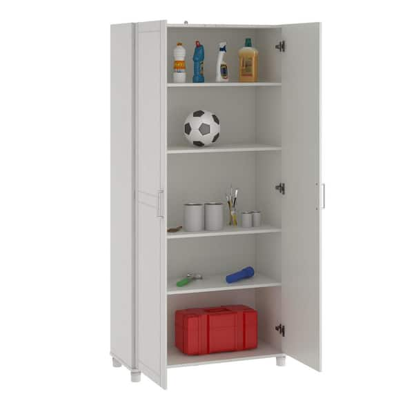 Springboro 74 H x 36 W x 15 D Storage Cabinet WFX Utility Finish: White