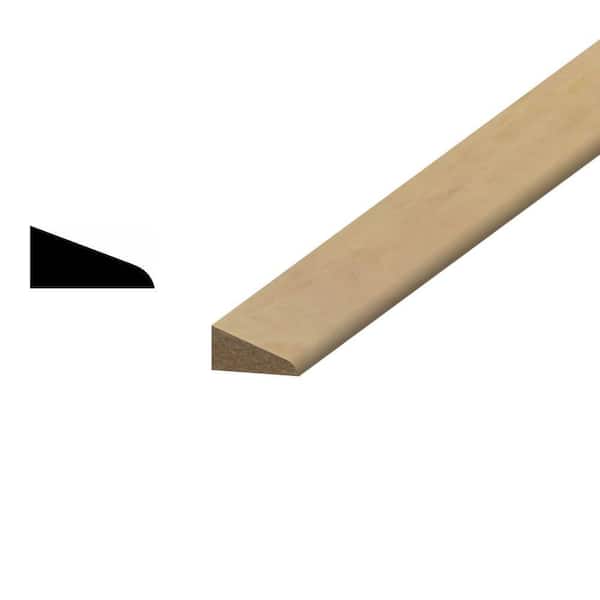 Woodgrain Millwork M425 11/16 in. x 1-3/8 in. Solid Pine Base Cap Moulding