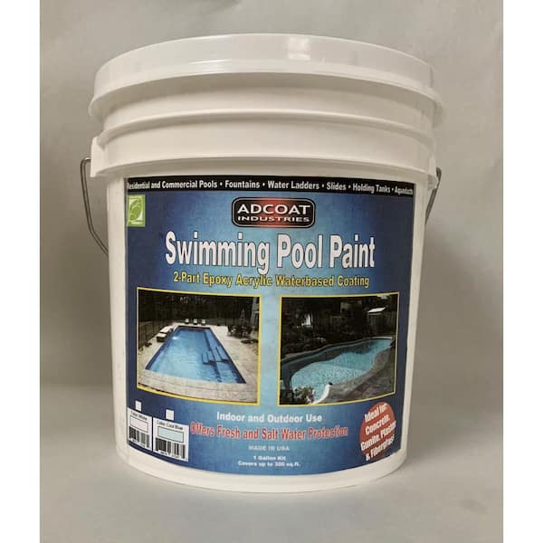 pool paint blue