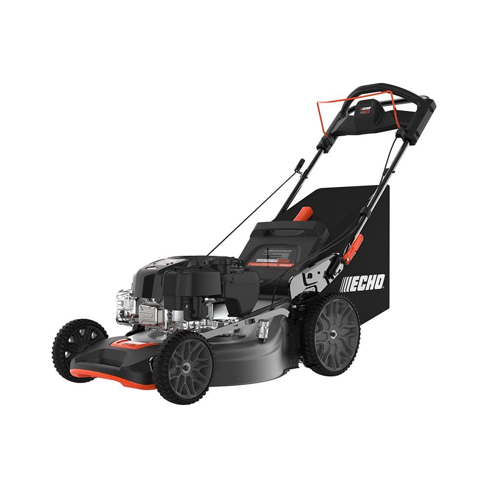 ECHO 21 in. 190 cc Briggs and Stratton Gas 3-in-1 Dual Blade RWD Self-Propelled Lawn Mower with Mow N' Stow and ReadyStart LM-2119SP
