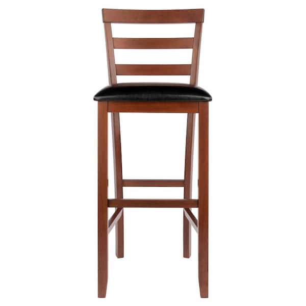 28.9in. Walnut Metal Frame Height Adjustable Bar purchases Stool (Set of 2)