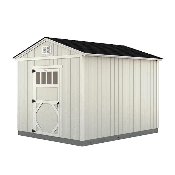 Tuff Shed Professional Install Tahoe Series 10 ft. W x 12 ft. D Wood Shed Savannah Storage 8 ft. H Sidewall (120 sq. ft.)
