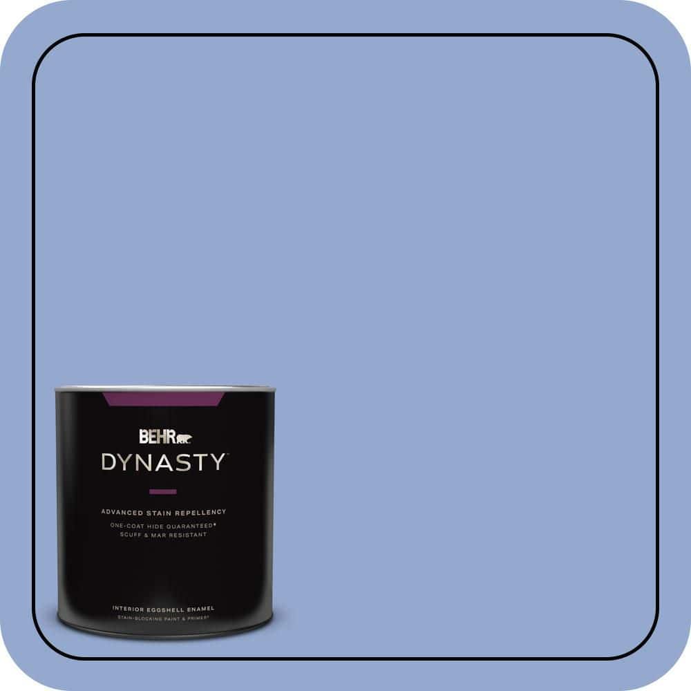 1 qt. #M540-4 Hopeful Dream One-Coat Hide Eggshell Enamel Interior Stain-Blocking Paint and Primer price history on PriceWatchPro