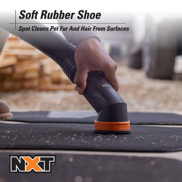 RIDGID 2-1/2 in. SK0100 NXT Rotating Dusting Brush Rubber, Soft