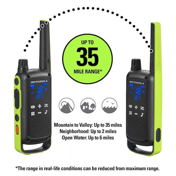 MOTOROLA SOLUTIONS T803 35 Mile Range Rechargeable Water Resistant