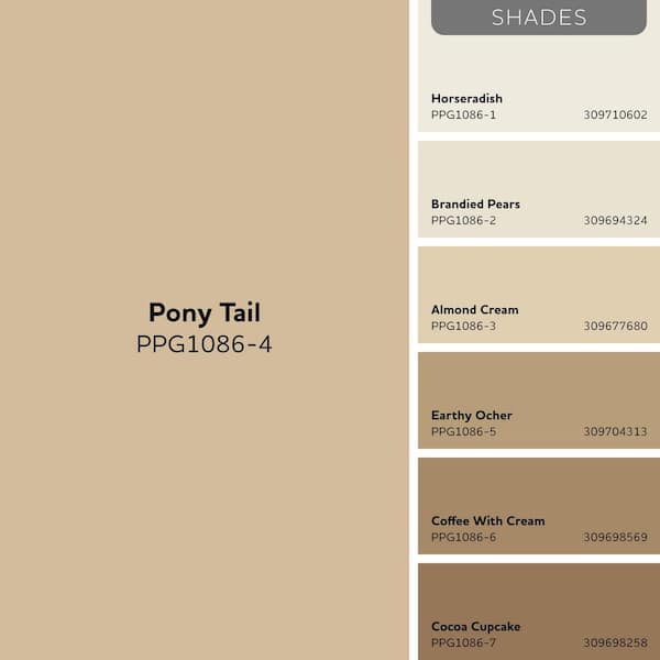 Glidden Premium 1 gal. PPG1086-4 Pony Tail Semi-Gloss Interior