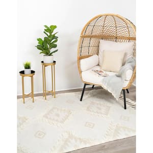 Mesa Ivory 2 ft. x 3 ft. Area Rug
