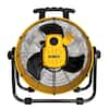 DEWALT 20 in. 3 Speed Heavy Duty Drum Fan with 6 ft. Power